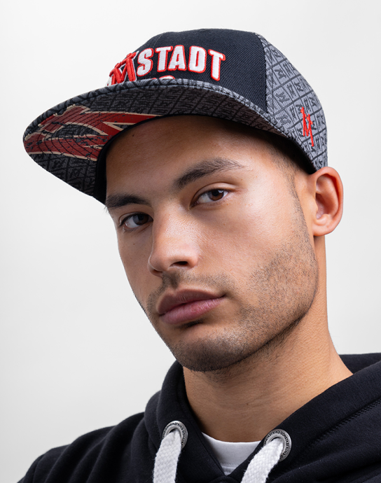 Domstadtkind Köln Kappe Cap 3D Stick fluoreszierend