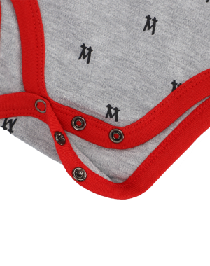 Domstadtkind Babybody kurzarm allover 6 - 12 Monate