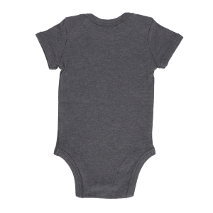 Domstadtkind Babybody kurzarm anthrazit 3 - 6 Monate