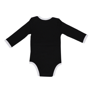 Domstadtkind Babybody langarm schwarz 0 - 3 Monate