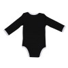 Domstadtkind Babybody langarm schwarz 0 - 3 Monate