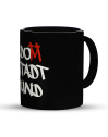 Domstadtkind Köln Tasse schwarz glänzend