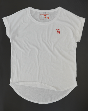 Damen Shirt Kölner Dom mit zweifarbigem 3D Druck Nord/Süd Turm