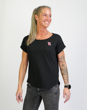 Damen Shirt Kölner Dom mit zweifarbigem 3D Druck Nord/Süd Turm