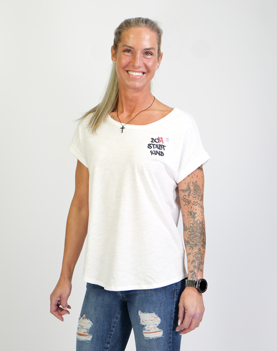 Damen Shirt Domstadtkind mit dreizeiligem Logo 3D