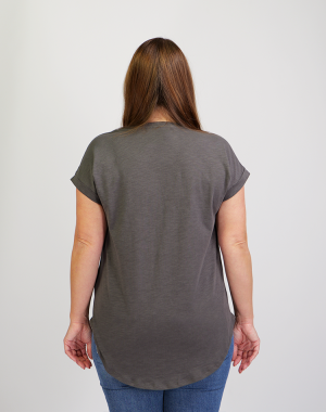 Damen Shirt Domstadtkind mit dreizeiligem Logo 3D