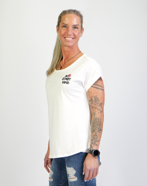 Damen Shirt Domstadtkind mit dreizeiligem Logo 3D