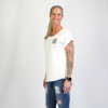 Damen Shirt Domstadtkind mit dreizeiligem Logo 3D weiß XS