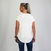 Damen Shirt Domstadtkind mit dreizeiligem Logo 3D weiß XS