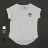 Damen Shirt Domstadtkind mit dreizeiligem Logo 3D weiß XS