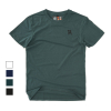 Basic Shirt light Kölner Dom mit einfarbigem 3D Druck Nord/Süd Turm dunkel grün L