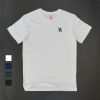 Basic Shirt light Kölner Dom mit einfarbigem 3D Druck Nord/Süd Turm weiß XL