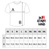 Basic Shirt light Kölner Dom mit einfarbigem 3D Druck Nord/Süd Turm weiß XL