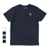 Basic Shirt light Kölner Dom mit zweifarbigem 3D Druck Nord/Süd navy L