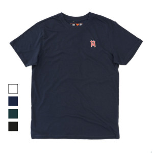 Basic Shirt light Kölner Dom mit zweifarbigem 3D Druck Nord/Süd navy 5XL