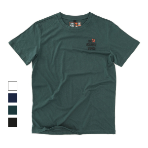 Basic Shirt light Domstadtkind mit dreizeiligem Logo 3D dunkel grün M