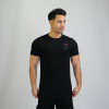 Basic Shirt light Domstadtkind mit dreizeiligem Logo 3D schwarz L