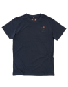 Basic Shirt light Domstadtkind mit dreizeiligem Logo 3D navy L