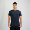 Basic Shirt light Domstadtkind mit dreizeiligem Logo 3D navy 4XL