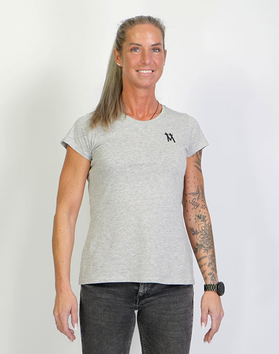Damen Basic Shirt light Kölner Dom mit einfarbigem 3D Druck Nord/Süd Turm