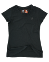 Damen Basic Shirt light Kölner Dom mit einfarbigem 3D Druck Nord/Süd Turm