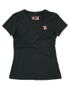 Damen Basic Shirt light Kölner Dom mit zweifarbigem 3D Druck Nord/Süd Turm