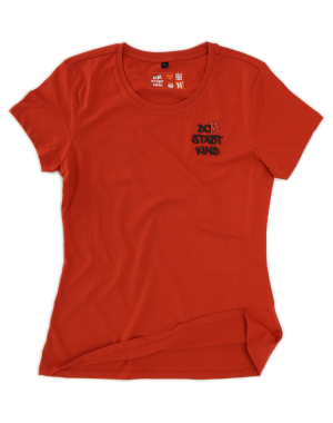 Damen Basic Shirt light Domstadtkind mit dreizeiligem Logo 3D