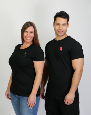 Damen Basic Shirt light Domstadtkind mit dreizeiligem Logo 3D