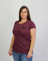 Damen Basic Shirt light Domstadtkind mit dreizeiligem Logo 3D