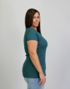Damen Basic Shirt light Domstadtkind mit dreizeiligem Logo 3D