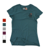 Damen Basic Shirt light DOMSTADTKIND mit dreizeiligem Logo 3D