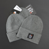 Beanie grau mit Umschlag Domstadtkind Logo gewebtes Label