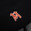 Beanie schwarz mit Umschlag Domstadtkind Logo gestickt