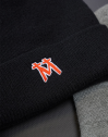 Beanie schwarz mit Umschlag Domstadtkind Logo gestickt