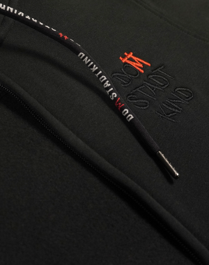 Domstadtkind Hoody basic all black 4XL