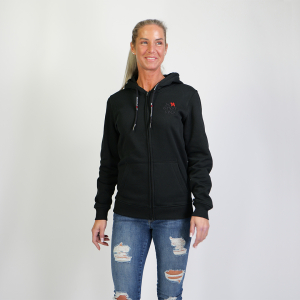 Domstadtkind Zipper basic all black 3XL