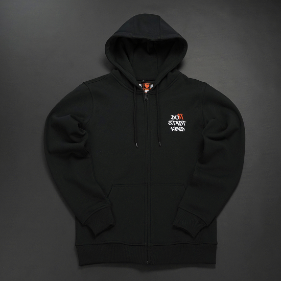 Domstadtkind Zipper basic black 3XL