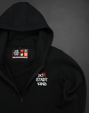 Domstadtkind Zipper basic black 3XL