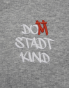 Domstadtkind Zipper basic heather grey 4XL