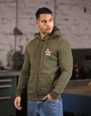 Domstadtkind Zipper basic olive 4XL