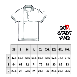 Poloshirt Domstadtkind Unisex