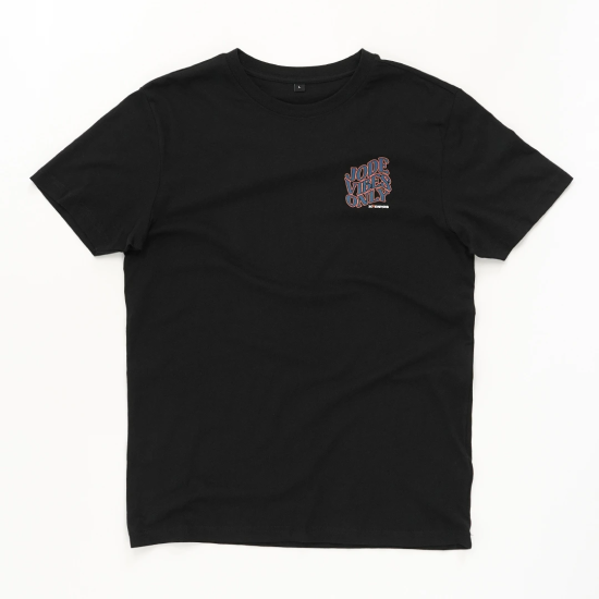 T-Shirt Jode Vibes Only schwarz L