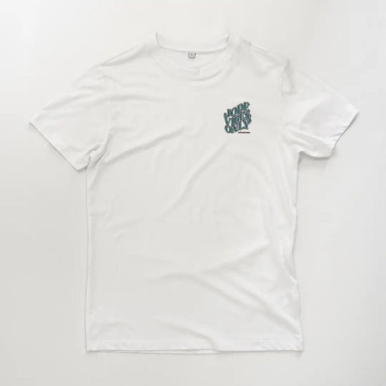 T-Shirt Jode Vibes Only weiss L