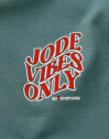 T-Shirt Jode Vibes Only dusty blue L