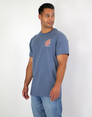 T-Shirt Jode Vibes Only vintage blue L