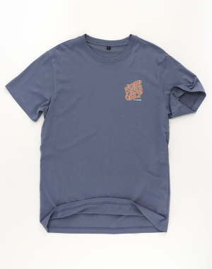 T-Shirt Jode Vibes Only vintage blue L