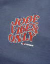T-Shirt Jode Vibes Only vintage blue L