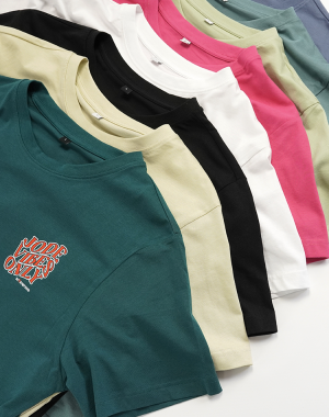 T-Shirt Jode Vibes Only soft salvia L