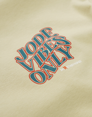 T-Shirt Jode Vibes Only beige L