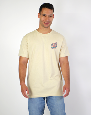 T-Shirt Jode Vibes Only beige L